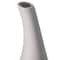 Uniquewise White Contemporary Unique Teardrop Shaped Ceramic Table Vase Flower Holder, 8 Inch QI004367.S - alternate 4
